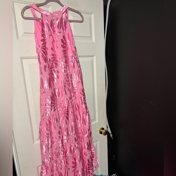 NWT farm rio V neck tiered maxi dress - Picture 3 of 11